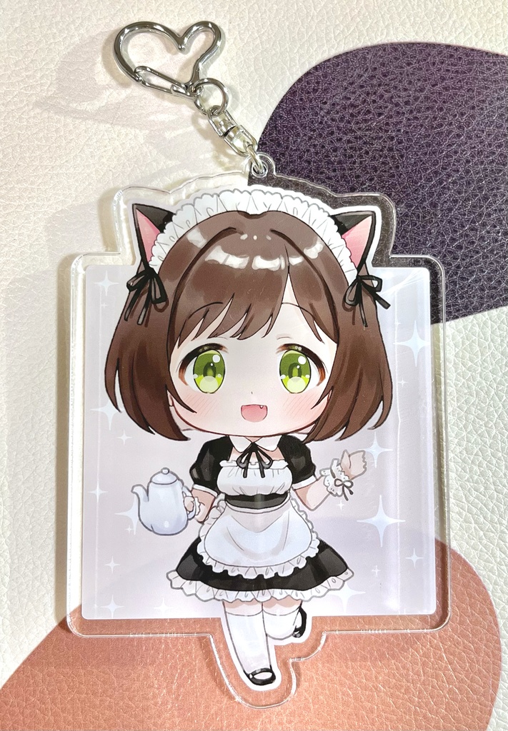 ミニメイドみくにゃんアクリルキーホルダー