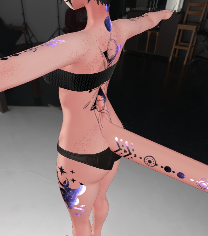 【Star Tattoos】Uruki「ウルキ」4K StarBorn Texture Set 入れ墨 テクスチャ/HD