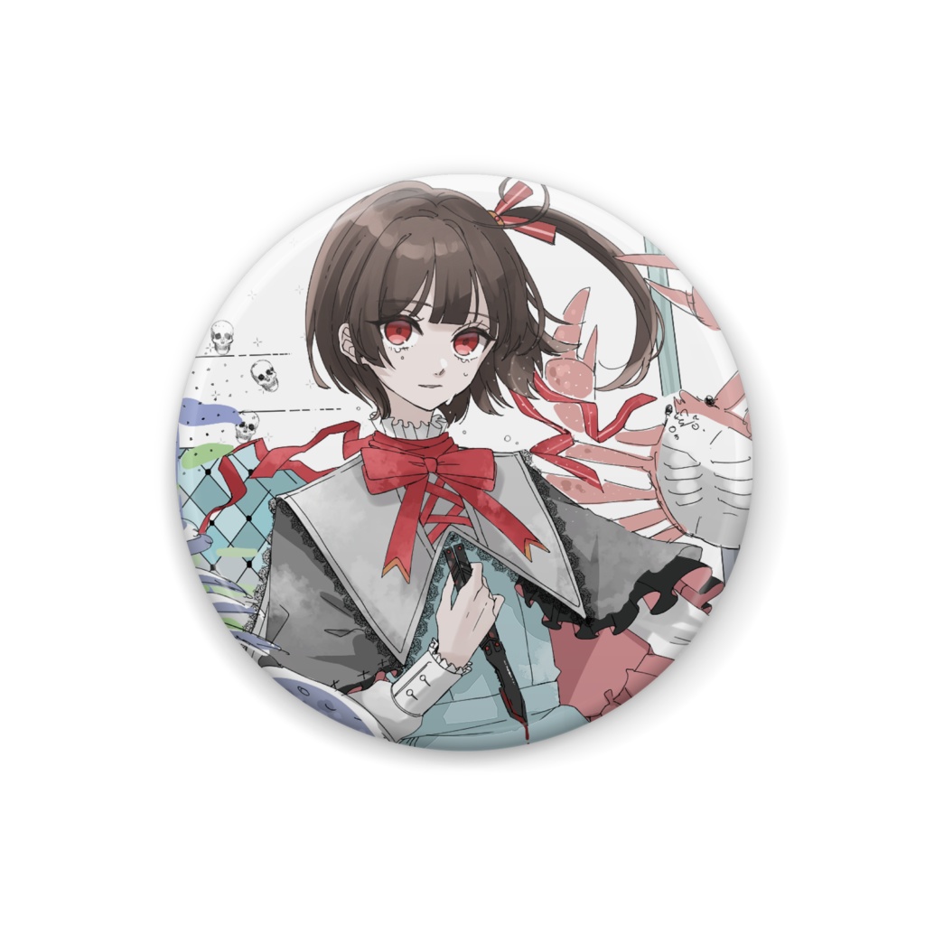 【歌ってみたグッズ】ジェヘナ/缶バッジ - 32mm