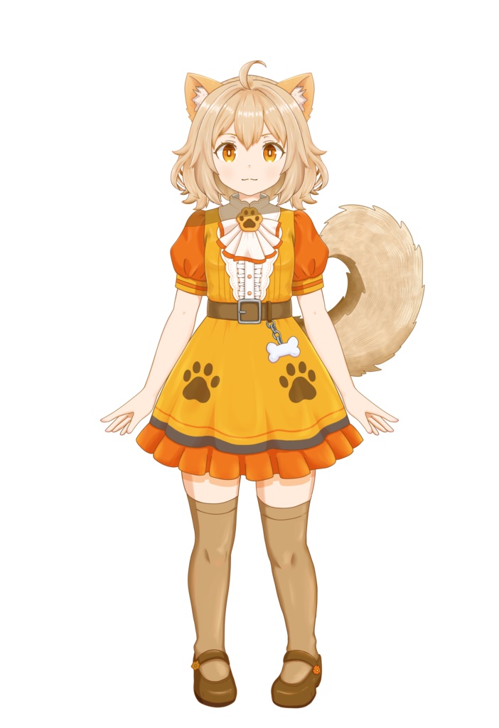 【汎用Live2D】《ポメ・ルミナ》|ふわもこマスコットVTuber