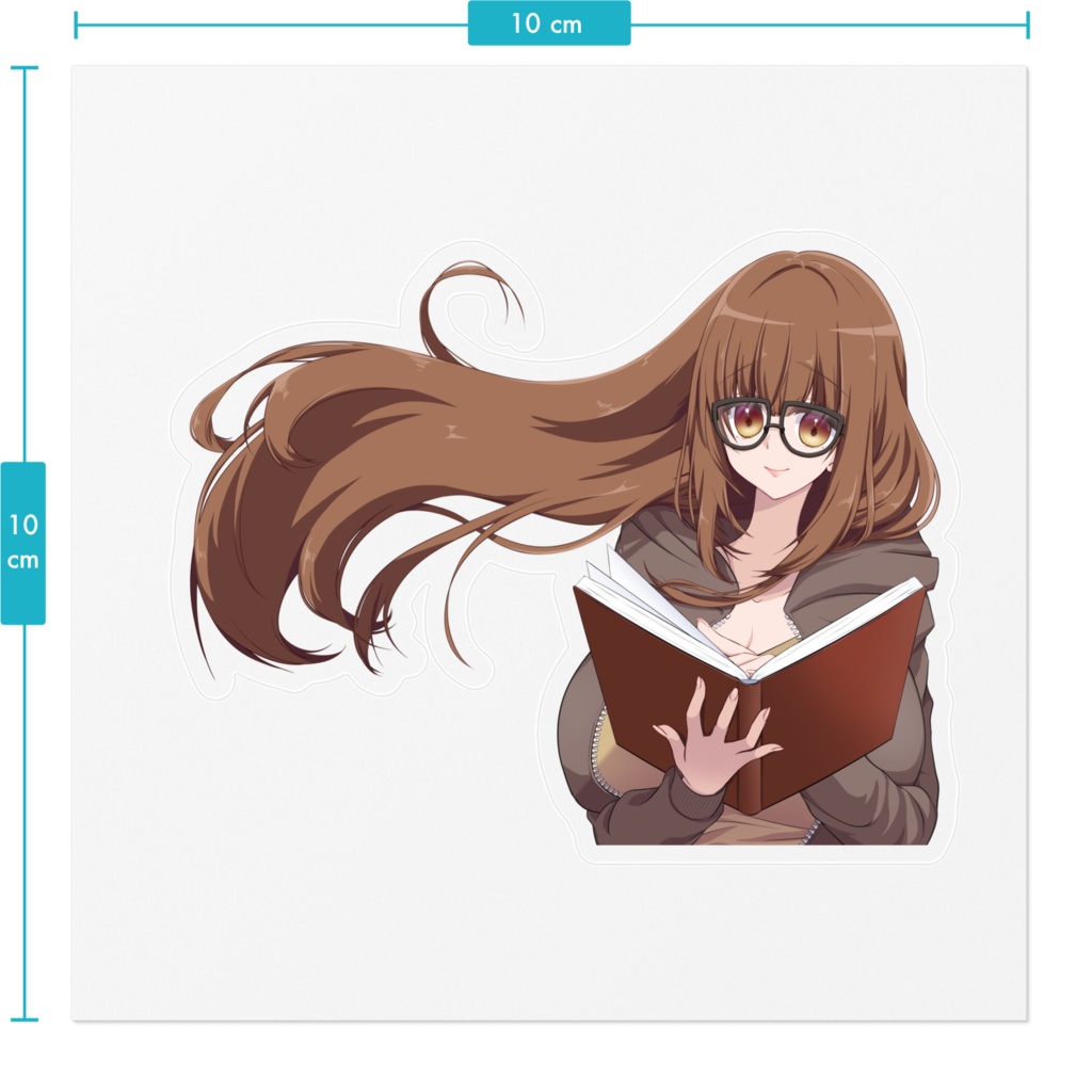 長閑優ステッカー【初期衣装】