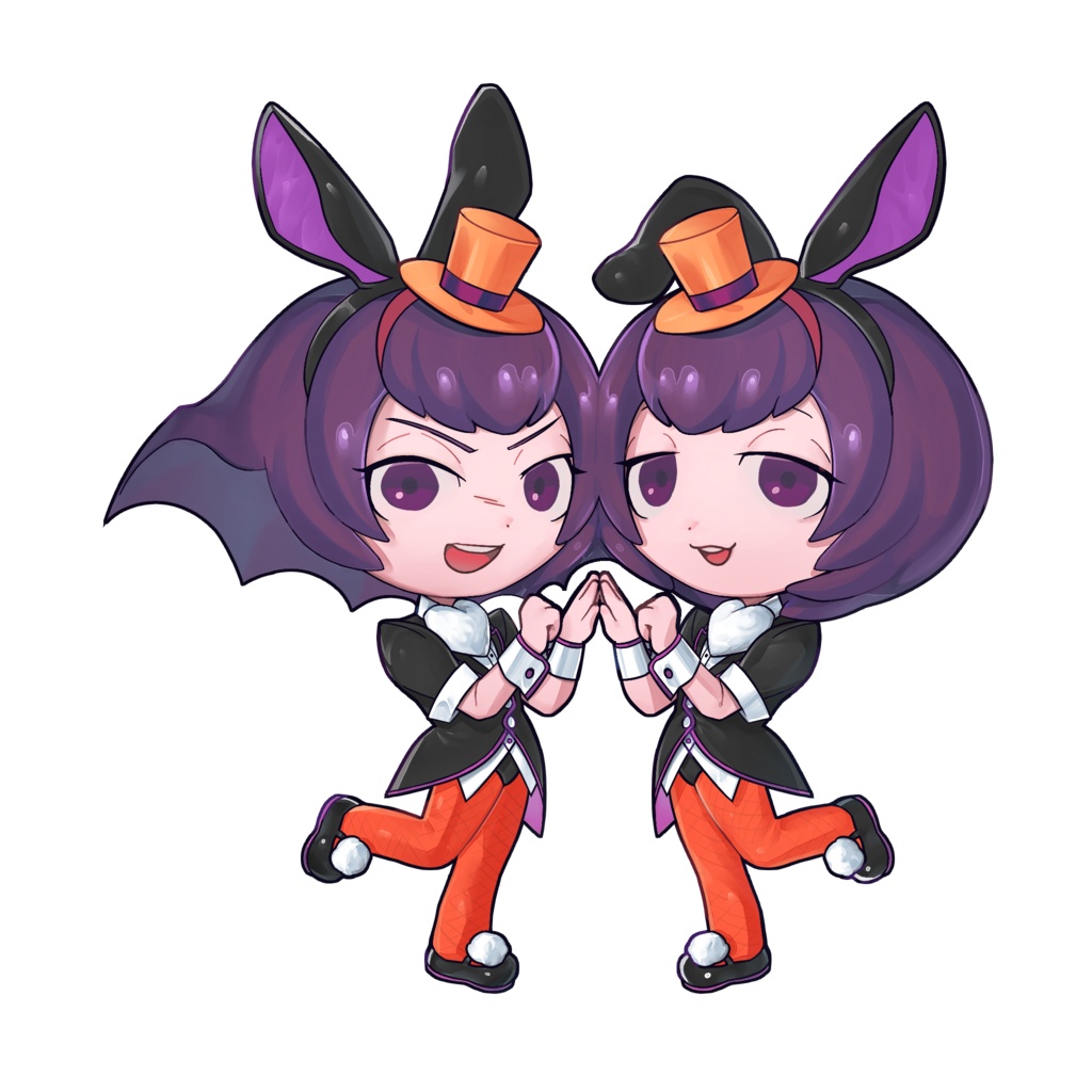 【連結キーホルダー】キキ＆ミミ
