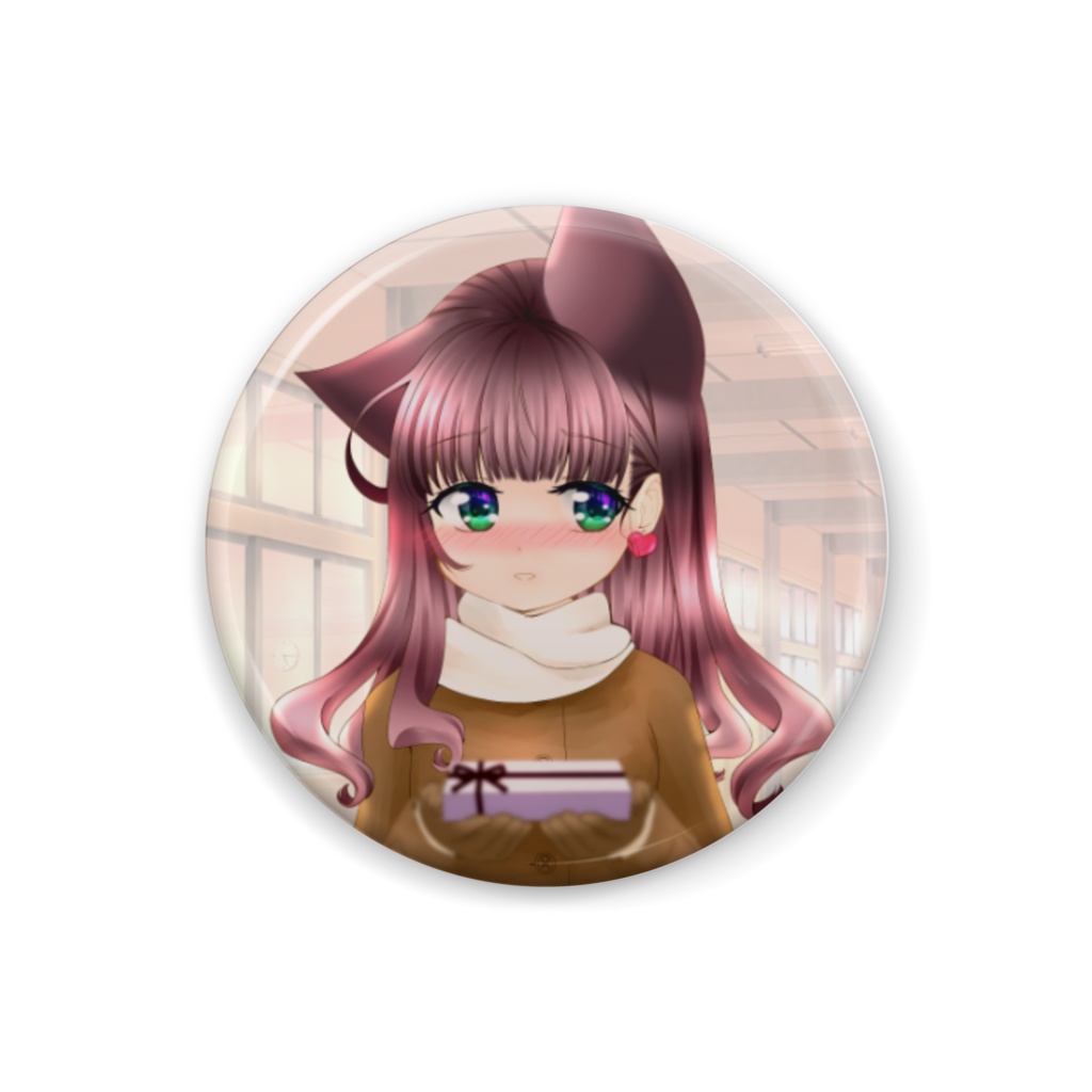 St.Valentine2020 缶バッチ