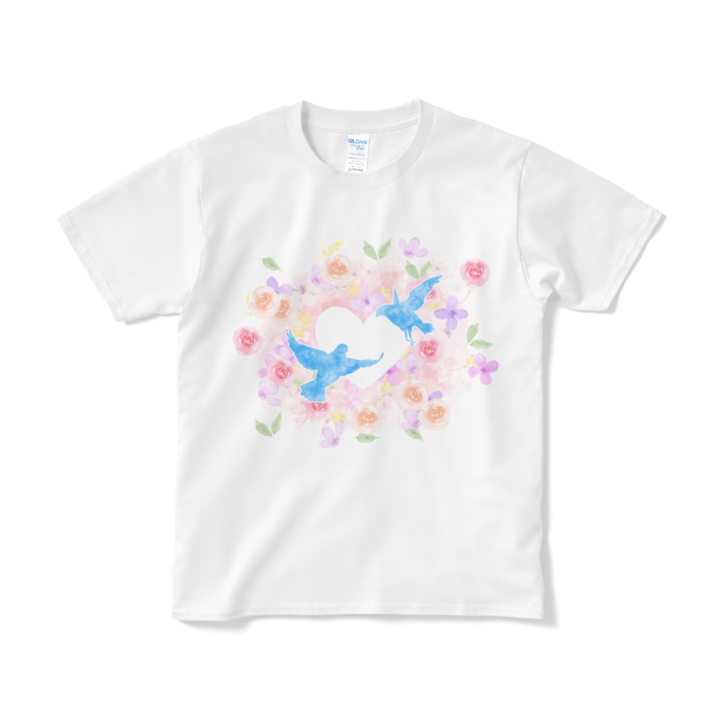 Deep Love for Blue Birds💕　Tシャツ | T-shirt