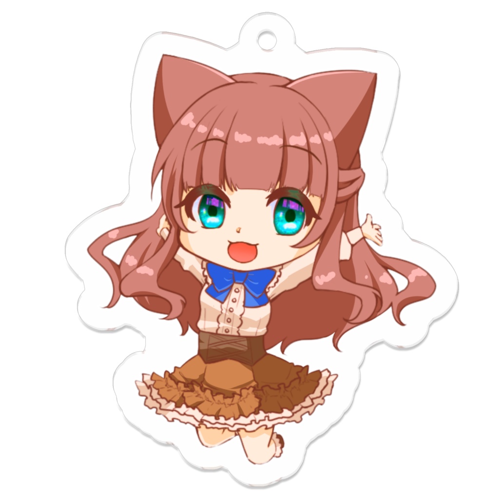 アクリルキーホルダー「ジャンプ」|Acrylic Keychain ”Jump”