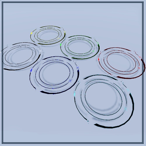 【オリジナル3Dモデル】ネオンヘイロー