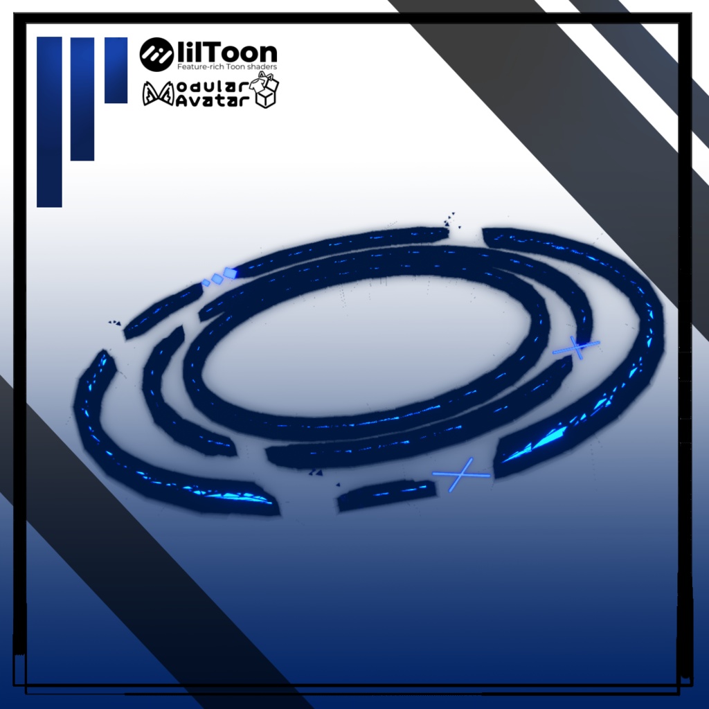 【オリジナル3Dモデル】ネオンヘイロー