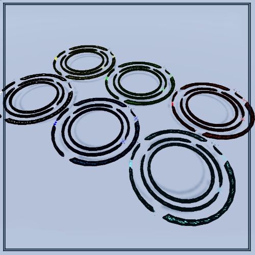 【オリジナル3Dモデル】ネオンヘイロー