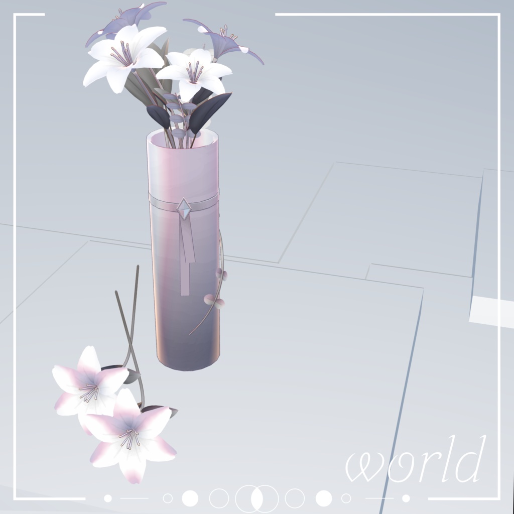 【歩けぬ植物の夢】flower_vase🌿