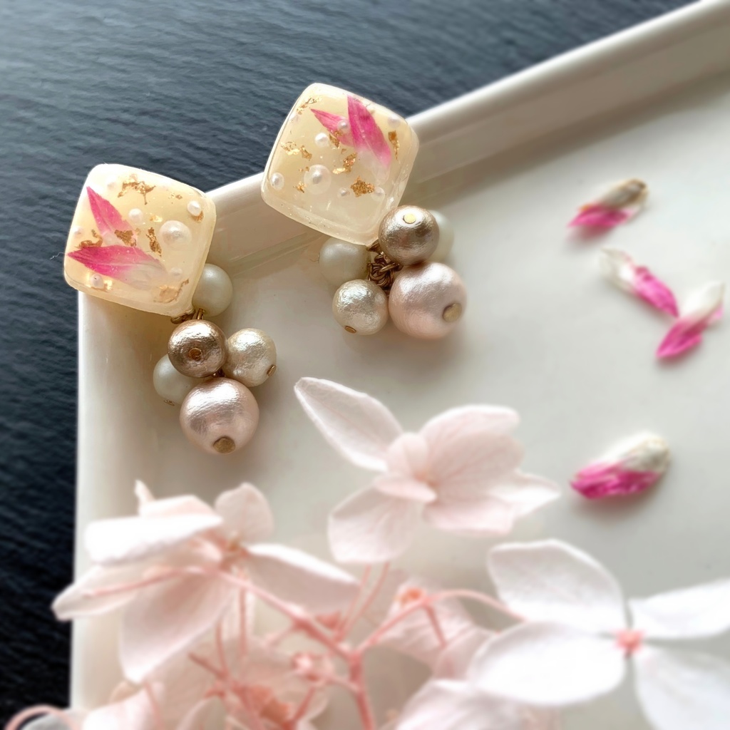 Spring Moose(春組モチーフイヤーアクセサリー)