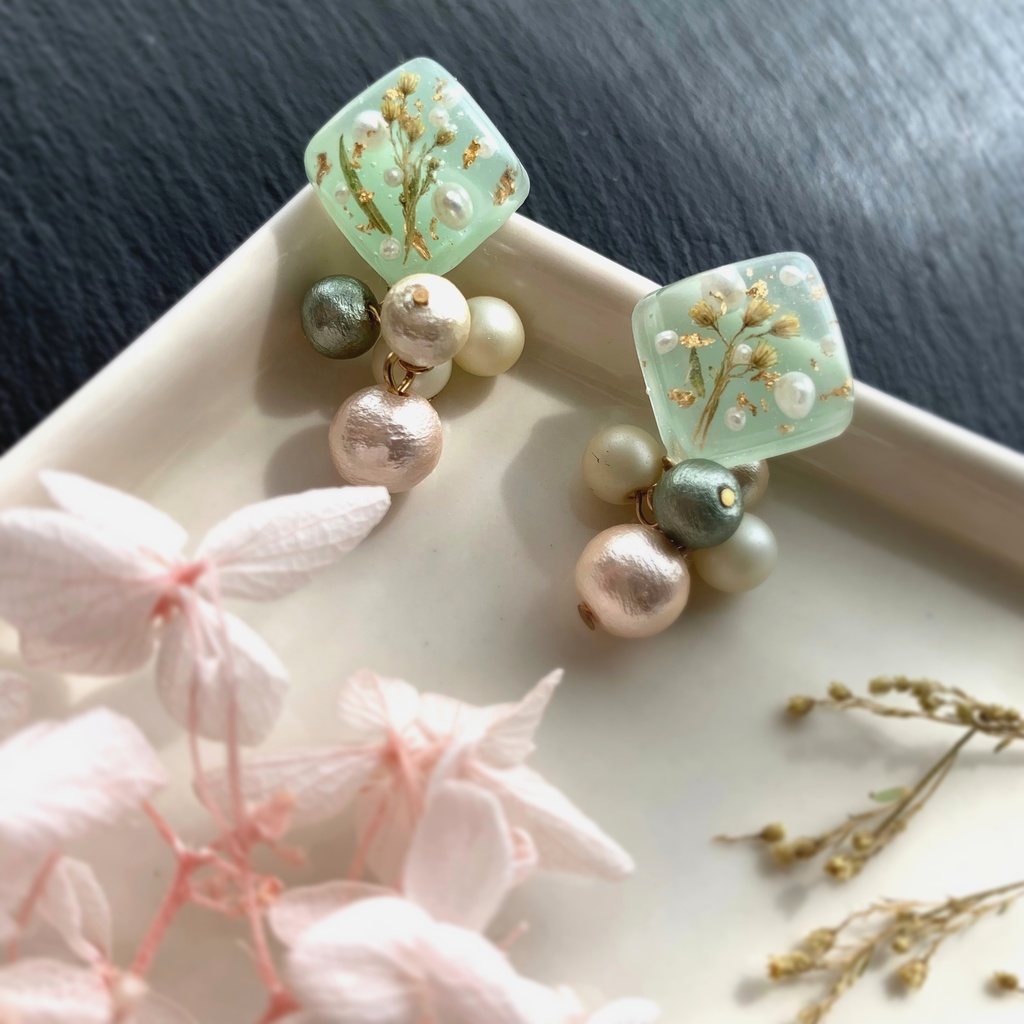 Spring Moose(春組モチーフイヤーアクセサリー)