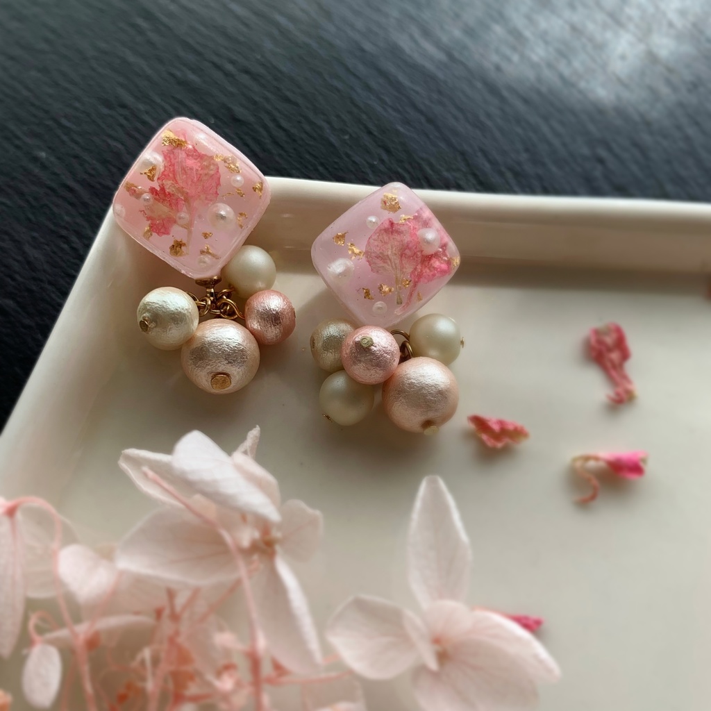 Spring Moose(春組モチーフイヤーアクセサリー)