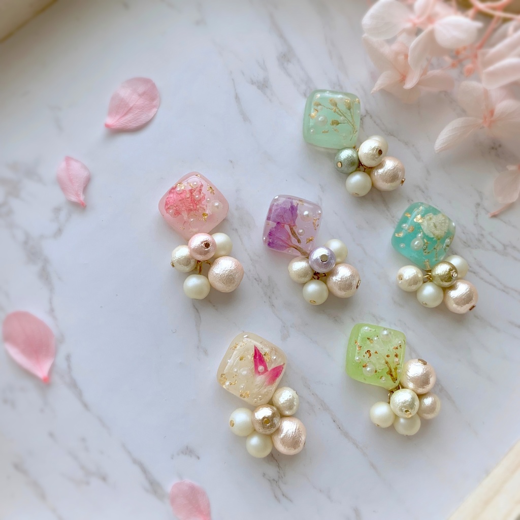 Spring Moose(春組モチーフイヤーアクセサリー)
