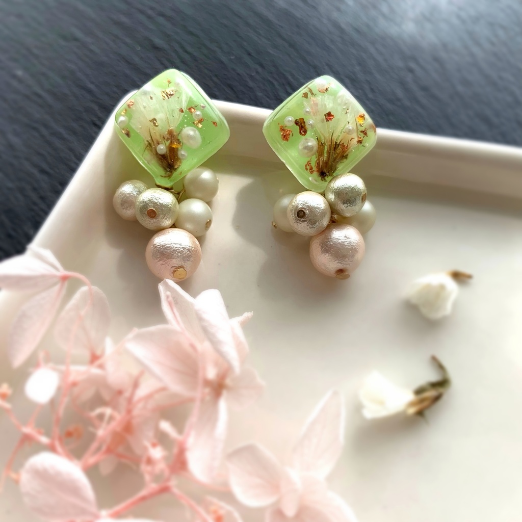 Spring Moose(春組モチーフイヤーアクセサリー)