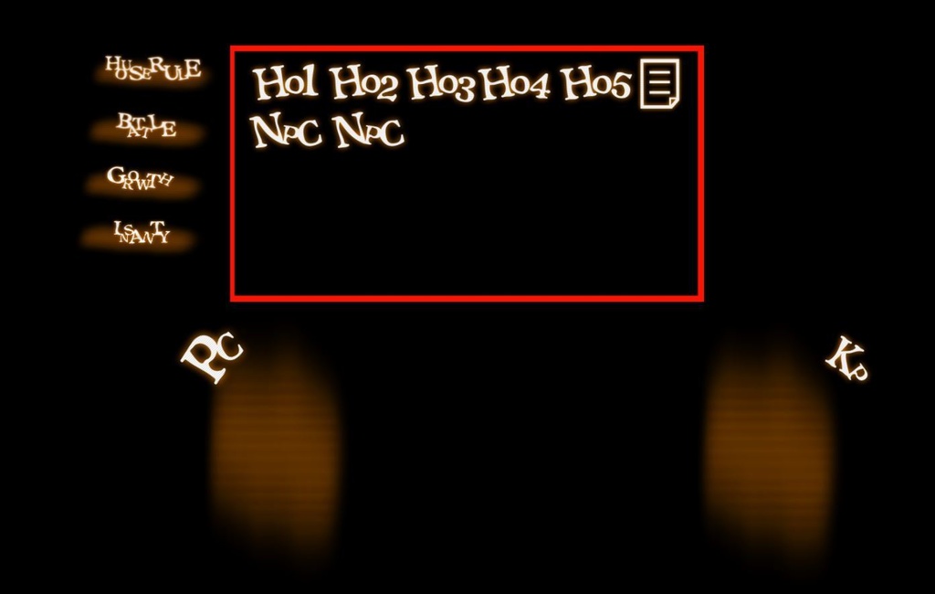 【無料】ホラシ等に使えそうな 文字素材+a 全112個