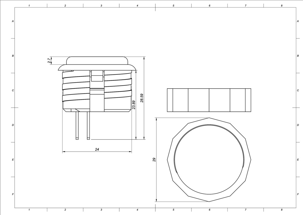 MagLev【白】24Φ【3個セット〜】