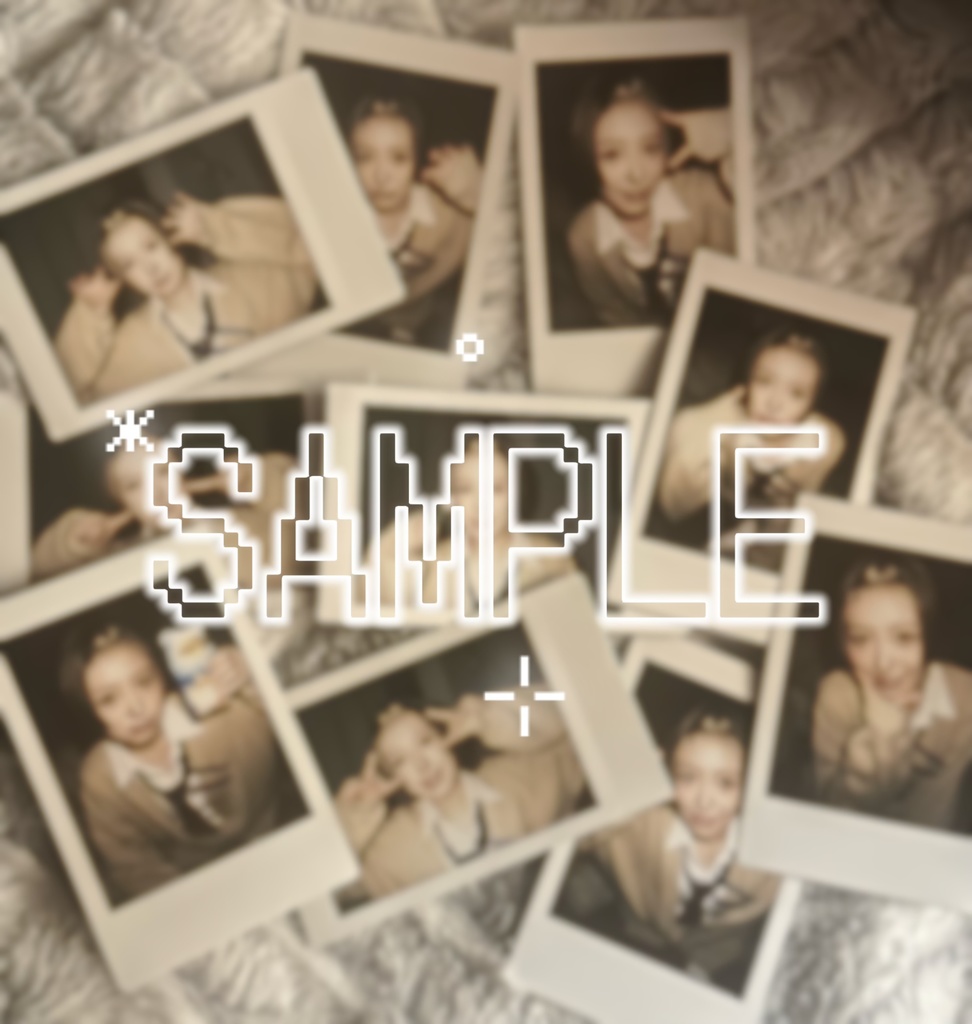 創作平成男子チェキ(撮り下ろし・落書きあり)