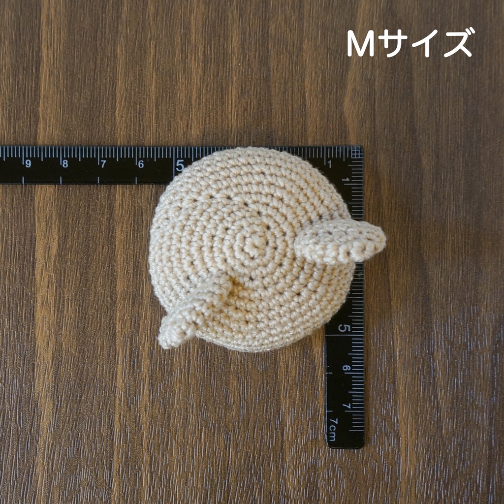 くま耳帽子 Mサイズ