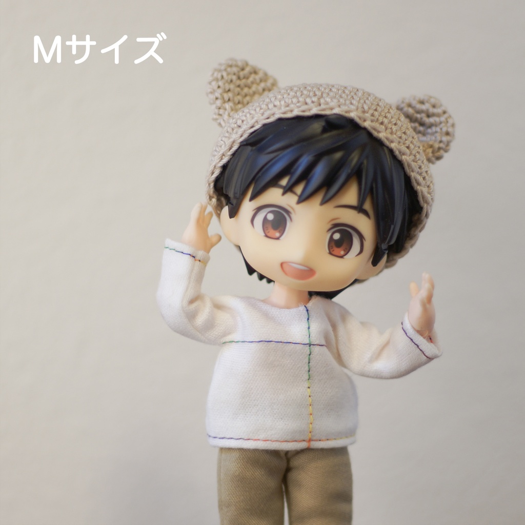 くま耳帽子　Ｍサイズ