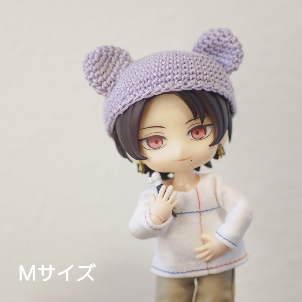 くま耳帽子 Mサイズ