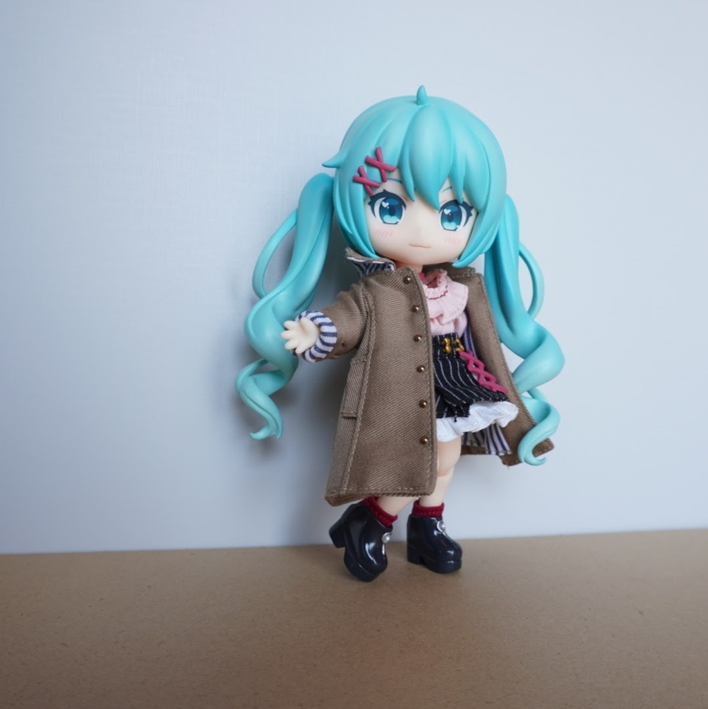 ステンカラーコート モカベージュ