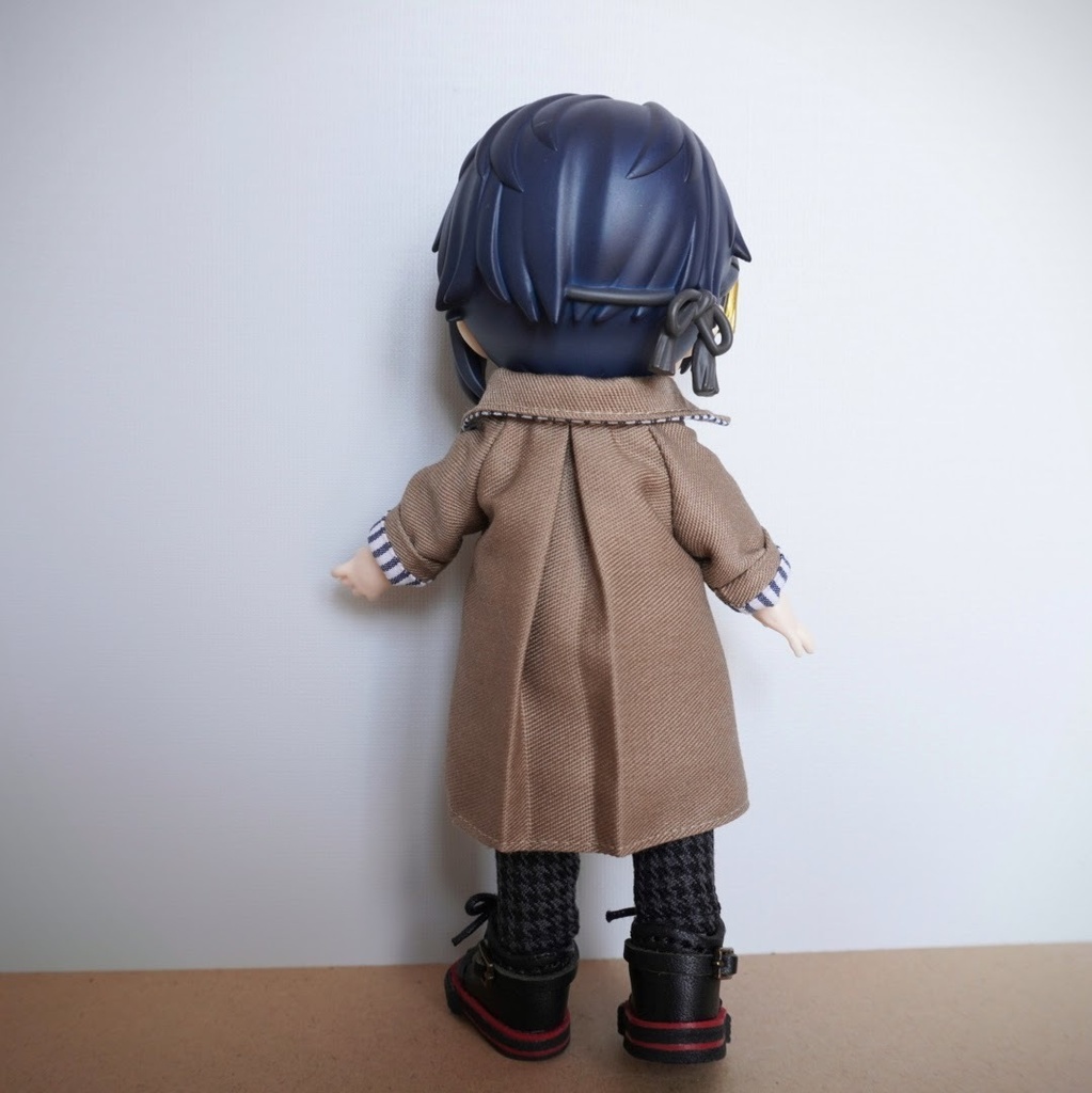 ステンカラーコート モカベージュ