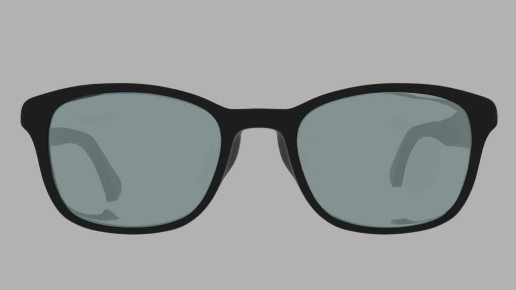3DCG素材_メガネ(Glasses)