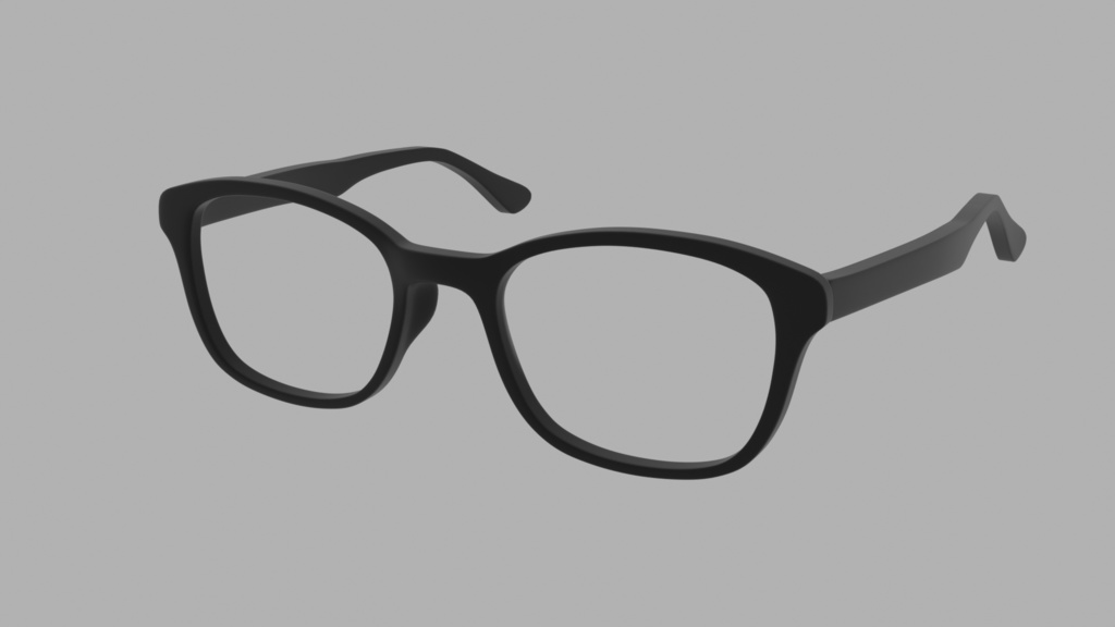 3DCG素材_メガネ(Glasses)