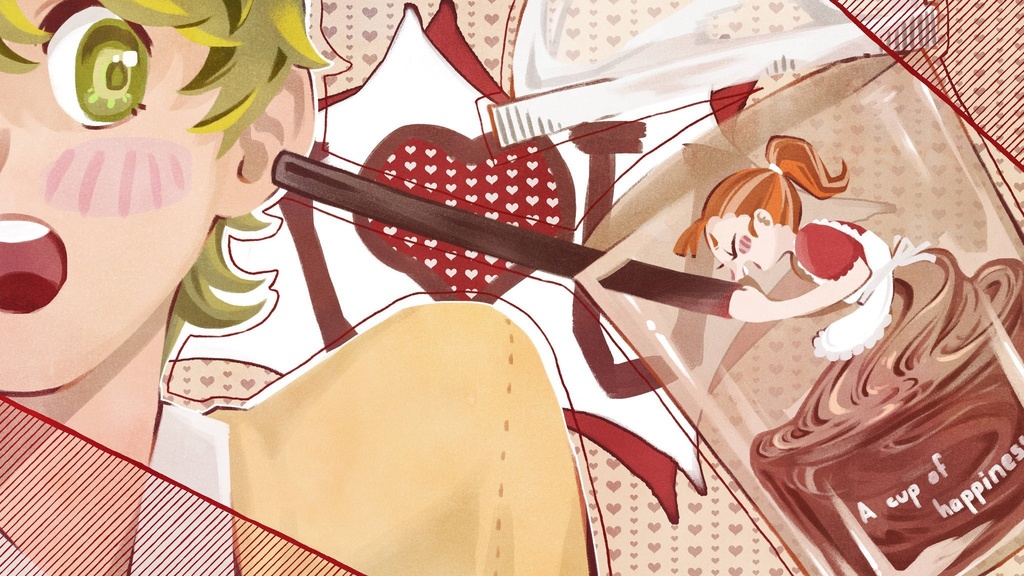 キャンバスプリント「分かってるくせに！」