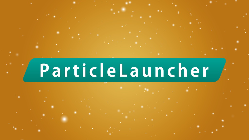 【 After Effectsスクリプト】Particle launcher