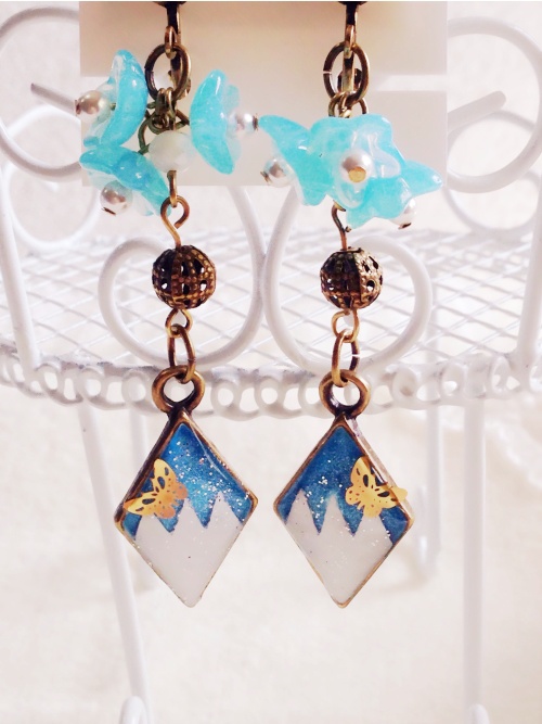 【刀剣乱舞】大和守安定イメージイヤリング