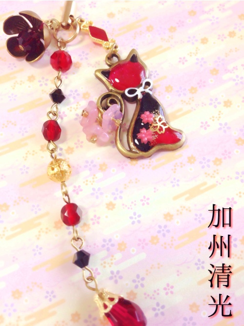 【刀剣乱舞】猫型イメージストラップ