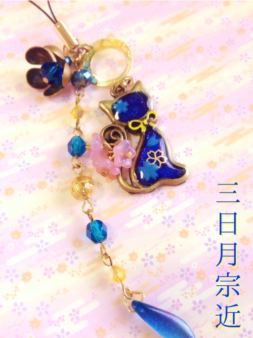 【刀剣乱舞】猫型イメージストラップ