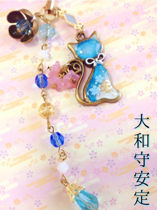 【刀剣乱舞】猫型イメージストラップ