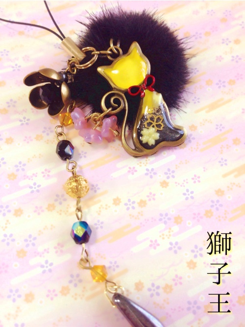 【刀剣乱舞】猫型イメージストラップ