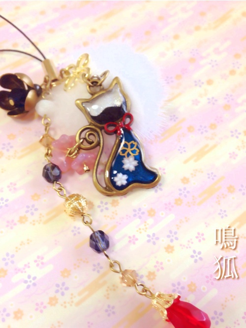 【刀剣乱舞】猫型イメージストラップ