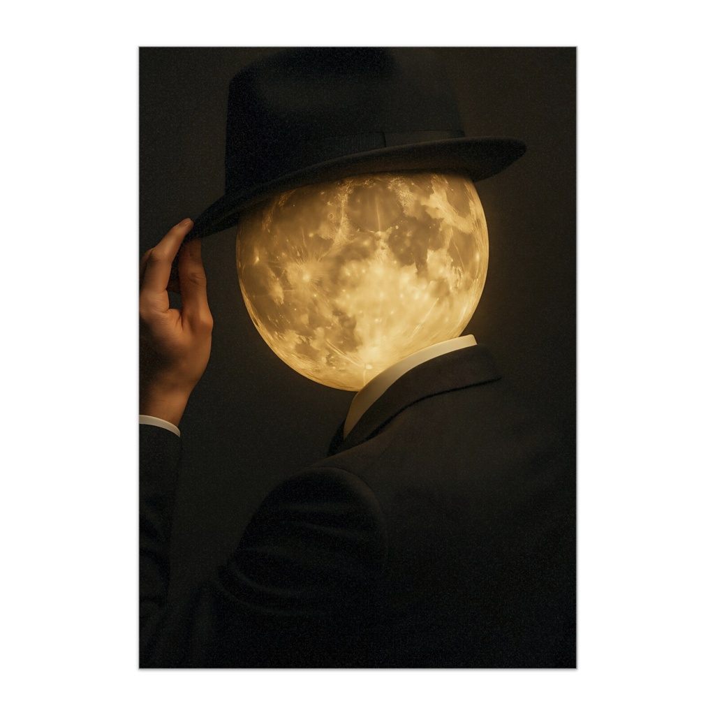 【ポスター】Moon-Faced Gentleman – 月を抱く紳士の礼節