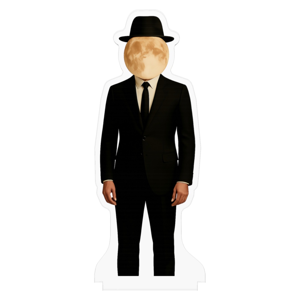 Moon-Faced Man – アクリルフィギュア(Kenmax Poetry Works)