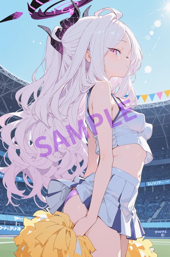 HINA CHEER! Vol.1|空崎ヒナ チアイラスト集【50枚/PNG+PDF】