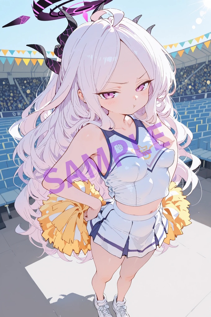 HINA CHEER! Vol.1|空崎ヒナ チアイラスト集【50枚/PNG+PDF】