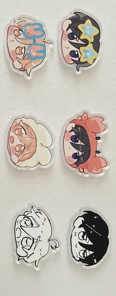 人間用 北友前髪クリップ