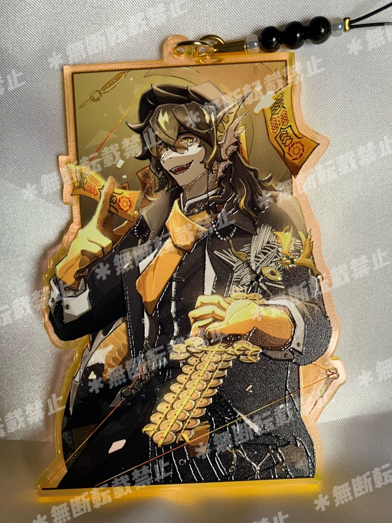 リー先生10cmアクリルキーホルダー3種