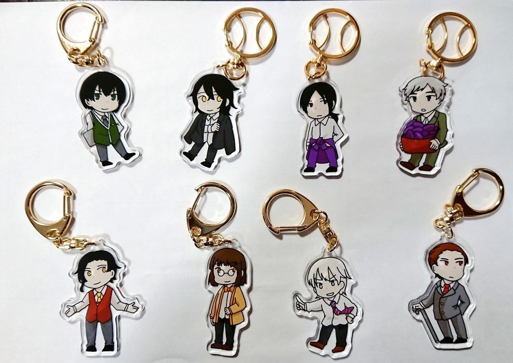 落日行路 キャラアクリルキーホルダー 4.西武川越線