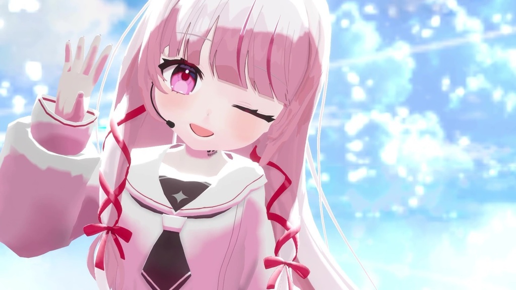 【3Dモデル配布】323(みすみ)MMD用3Dモデル配布【公式】