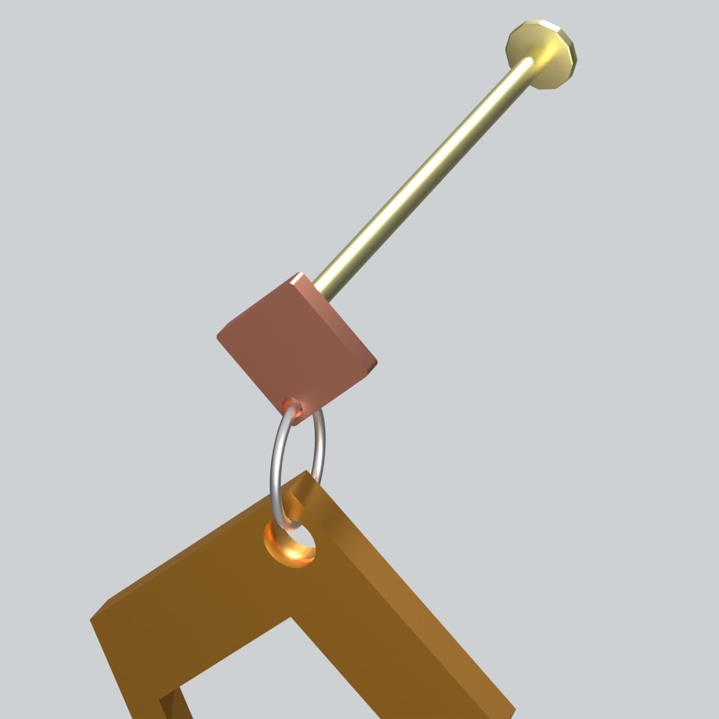 【3Dアバターアクセサリー】ロンバスフロウピアス