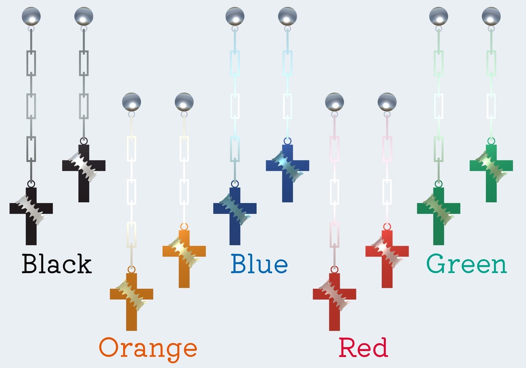 【3Dアバターアクセサリー】クラックスバーベル