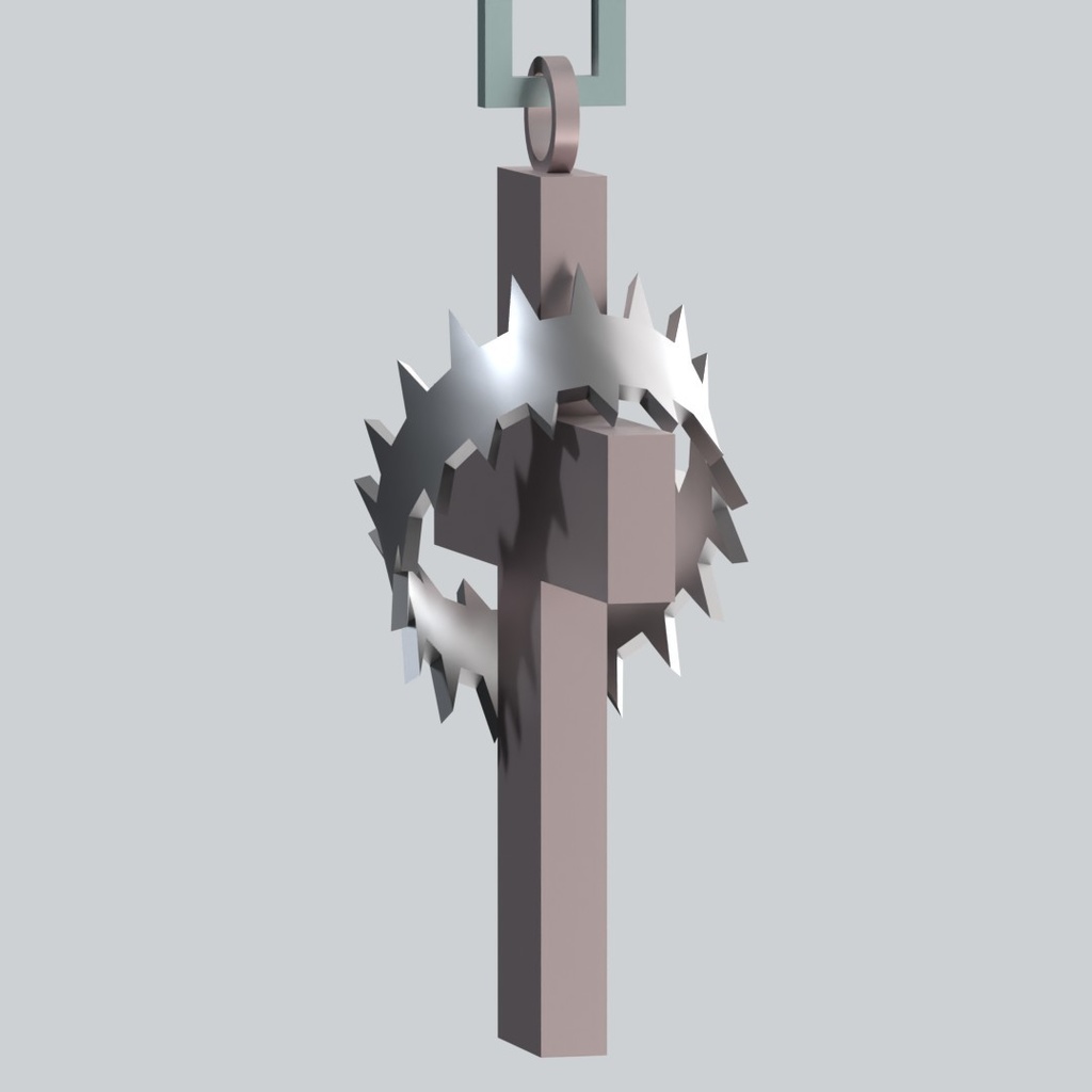 【3Dアバターアクセサリー】クラックスバーベル