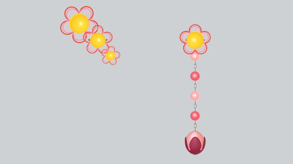 【3Dアバターアクセサリー】梅