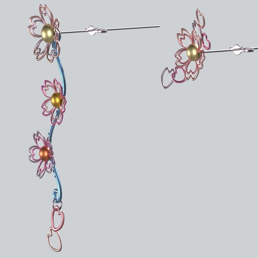 【3Dアバターアクセサリー】桜