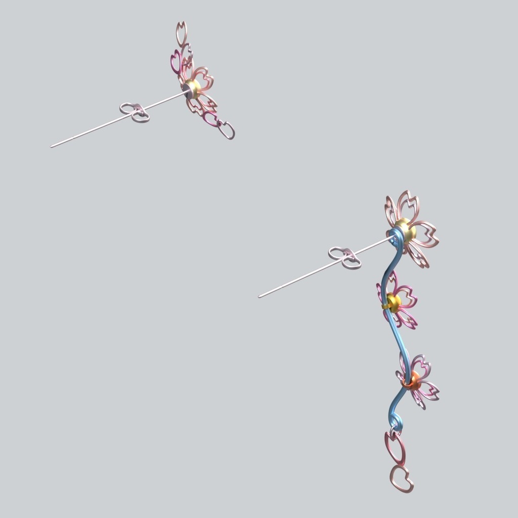 【3Dアバターアクセサリー】桜